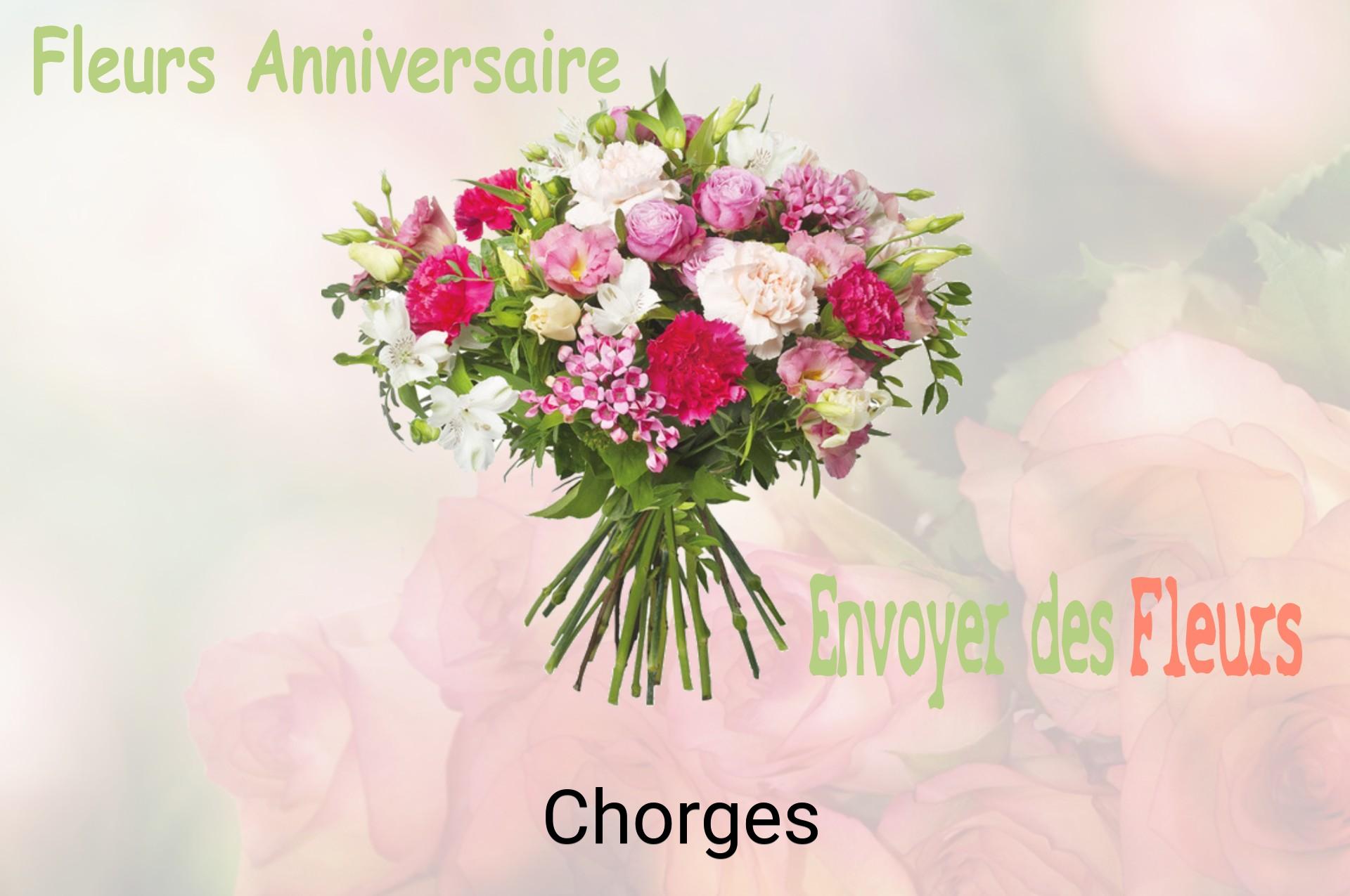 Bouquet de fleurs d’anniversaire livré à Chorges